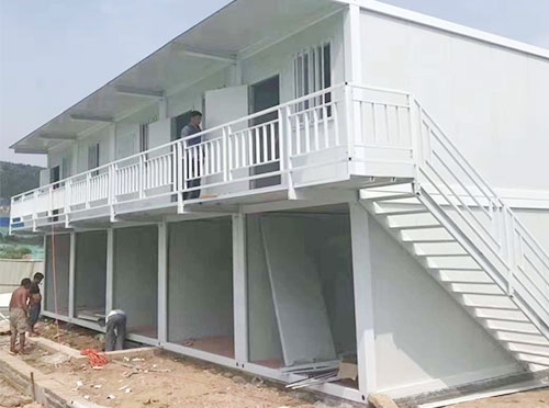 成昆高速樂山段活動房施工